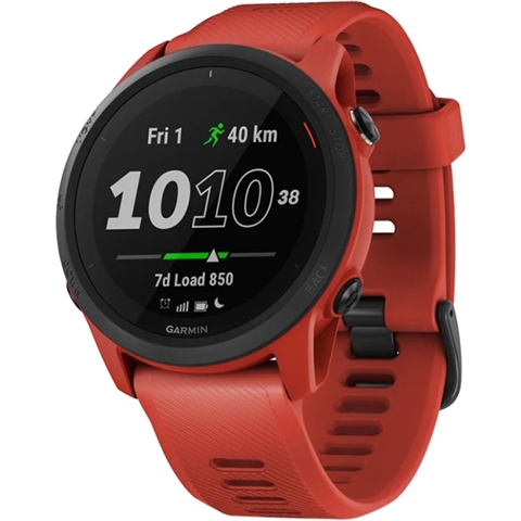 Reloj Garmin Forerunner 745 Gps Musica Altimetro Smartwatch Color De La Caja Black Color De La Malla Black Color Del Bisel Negro